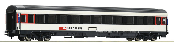 Roco 54167 - H0 Eurocity-Abteilwagen 2. Klasse der SBB, Ep.VI